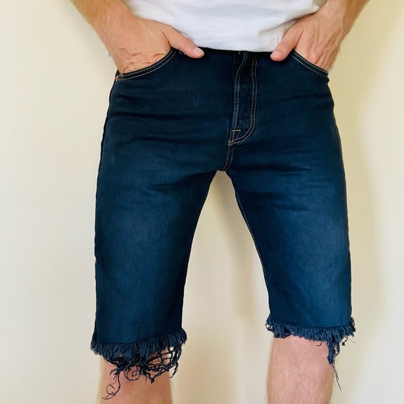 Levi's Other - New Levi’s premium 501 denim stretch button fly jean shorts
